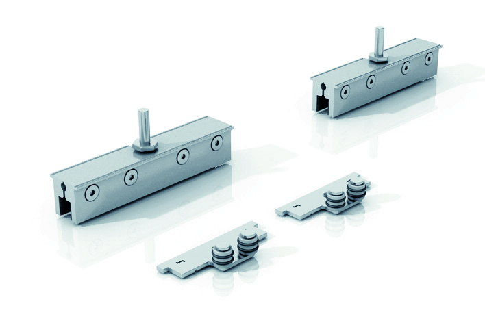 Lieferumfang Beschlag-Set Glas für Einbauelemente BELPORT: