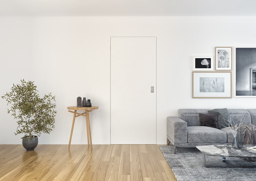 Tür ohne Zarge, rahmenlose Tür