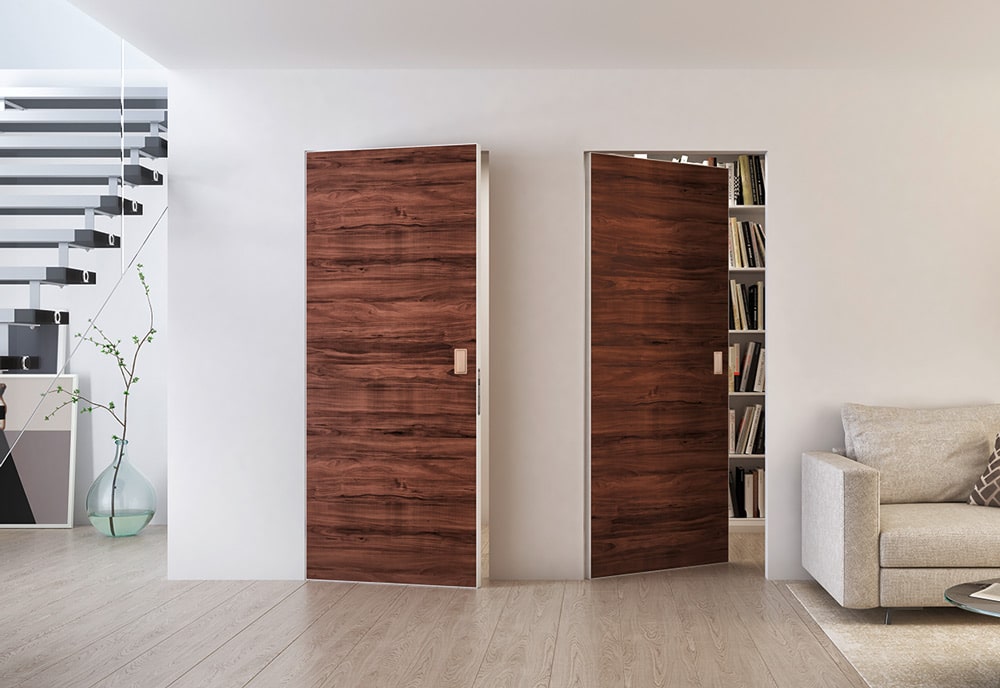 Wandbündige Türen, wandbündige Zarge