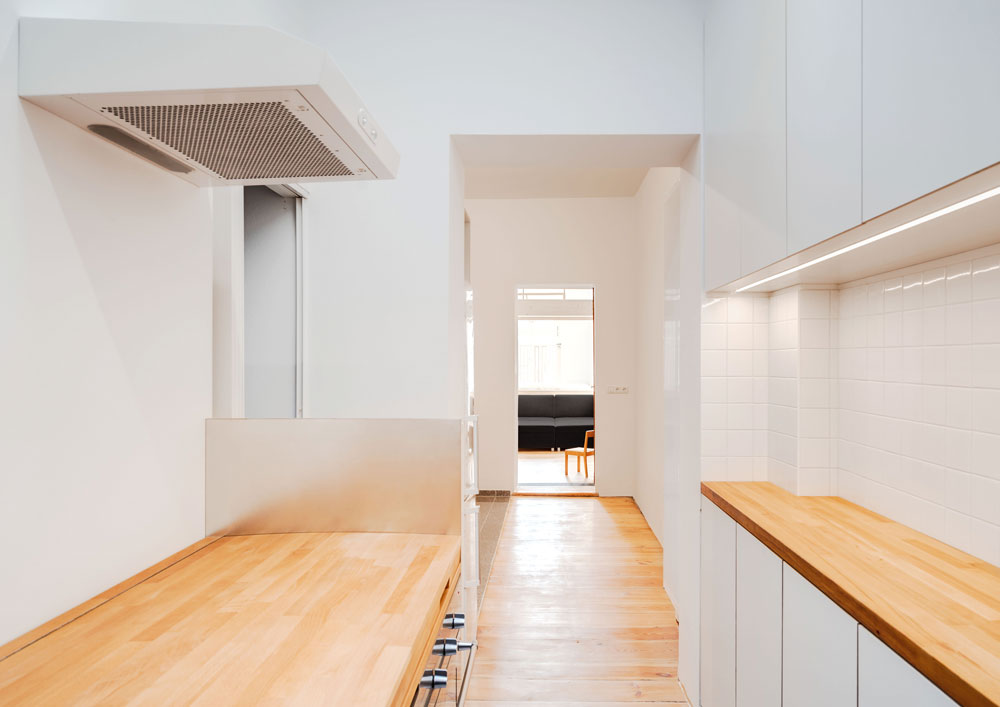 Innenwand Schiebetür