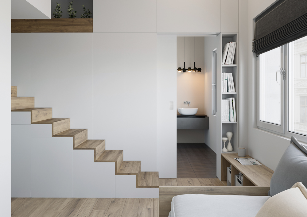 Schiebetür Edelstahl